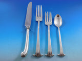 Georgian Scroll by Porter Blanchard Sterling Silver Flatware Set Service 71 pcs