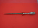 Rose by Stieff Sterling Silver Roast Carving Hone Hollow Handle 13 1/2"