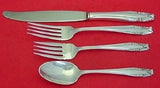 Stradivari By Wallace Sterling Silver Dinner Size Place Setting(s) 4pc