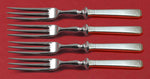 Craftsman by Towle Sterling Silver Fruit Fork Set 4-piece HHWS 6" Custom Made