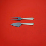 William and Mary by Lunt Sterling Silver Hard Cheese Serving Set 2-piece Custom