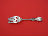 Burgundy by Reed and Barton Sterling Cold Meat Fork diamond piercing 7 7/8"