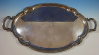 Kensington by Gorham Sterling Silver Tea Set 6pc with "D" Monogram (#1188)