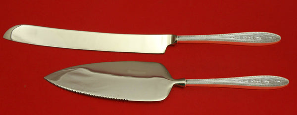 Wedgwood by International Sterling Silver Wedding Cake Set Server 2pc Custom