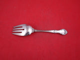 English Gadroon by Gorham Sterling Silver Cold Meat Fork shell 8 1/4"