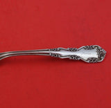 Wild Rose Old by International Sterling Silver Serving Spoon Pierced Orig 8 1/4"