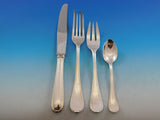 Louis XVI by Saint Medard Argenterie French Silverplate Flatware Set Dinner 98pc