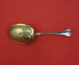 Richmond by Towle Sterling Silver Berry Spoon Gold Washed Fancy Bowl 7 3/4"