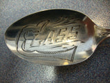Adam by Whiting-Gorham Sterling Silver Teaspoon Souvenir 6" "Class" In Bowl