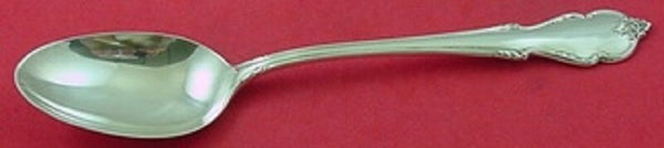 Breton Rose by International Sterling Silver Serving Spoon 8 1/4" Vintage