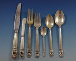 Royal Danish by International Sterling Silver Flatware Set 8 Service 65 Pieces