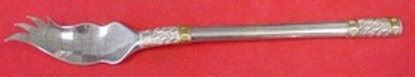 Aegean Weave Gold by Wallace Sterling Silver Pate Knife Custom Made 6 1/2"