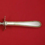 Golden Winslow by Kirk Sterling Silver Roast Carving Fork HH WS 11 1/4" Antique