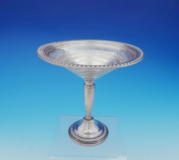 Empire Sterling Silver Compote Pierced with Gadroon Border #203 (#3646)