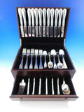 Flemish by Tiffany and Co Sterling Silver Flatware Set 12 Service Dinner 75 Pcs