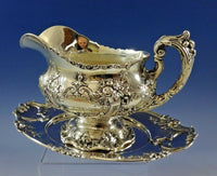 Francis I by Reed and Barton Sterling Silver Gravy Boat with Underplate (#0954)