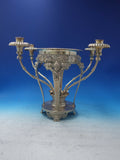 English Georgian Sterling Silver Epergne London 1812 Art Nouveau Women (#6127)