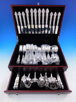 Moselle by International Silverplate Flatware Set Service 77 pieces Grapes