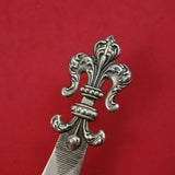 Shiebler Sterling Silver Page Turner with Fleur de Lis 12 1/8" #3308 Figural
