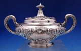 Buttercup by Gorham Sterling Silver Tea Set 4pc Coffee Sugar Creamer Waste #8874