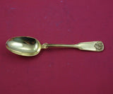 Shell and Thread Vermeil by Tiffany and Co Sterling Place Soup Spoon 7 1/8"