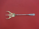 Benjamin Ben Franklin by Towle Sterling Silver Lettuce Fork Gold Washed 9 3/8"