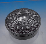 Cluny by Gorham Sterling Silver Coin Box #B877 5/8" x 2 1/4" 1.1 ozt. (#3142)