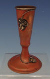 Mixed Metals by La Pierre Copper Bud Vase w/Silver Flowers 3 1/2" Tall (#0499)