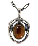 Georg Jensen 2014 Genuine Natural Smoky Quartz Pendant Jewelry (#J3907)
