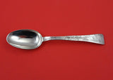 Lap Over Edge Acid Etched By Tiffany Sterling Place Soup Spoon w/butterfly 7 1/4