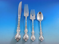 Du Barry by International Sterling Silver Flatware Service 12 Set 70 pcs Dinner