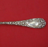 Chrysanthemum by Durgin Sterling Silver Ramekin Fork Gold Washed 5 1/4" Antique