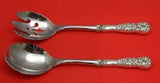 Rococo by Dominick and Haff Sterling Silver Salad Serving Set 11"
