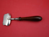 English Silverplate by Various Makers Hot Plate Holder turned wood handle 7 3/4"