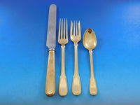 Hamilton Vermeil by Tiffany Sterling Silver Flatware Set 12 Service 179 pcs Gold