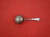 Waverly by Wallace Sterling Silver Tea Strainer Gold Wash 5 1/2"