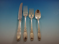 Old Mirror by Towle Sterling Silver Flatware Set For 8 Service 41 Pieces