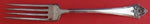 Orleans by Lunt Sterling Silver Regular Fork 7 1/4" Flatware Heirloom Silverware