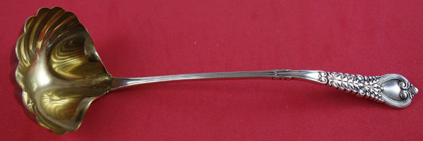 Florentine By Tiffany and Co. Sterling Silver Sauce Ladle Shell Bowl GW 6 3/4"