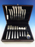 Pavillion by Calegaro Silverplate Flatware Set For 4 Service 23 Pieces Italy