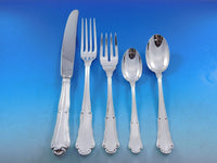 Barocco by Wallace Sterling Silver Flatware Set 12 Service 66 pc Italy Dinner