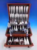 Rubans by Christofle Silverplate Flatware Service Set 128 pcs France Dinner Size