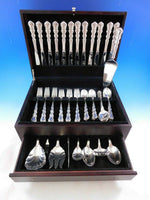 Angelique by International Sterling Silver Flatware Set for 12 Service 69 pcs