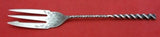 Square Twist #5 by Whiting Sterling Silver Pickle Fork Old Style BC 6 3/8"