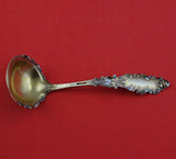 Luxembourg by Gorham Sterling Silver Sauce Ladle Gold Washed with Enamel 5 3/4"