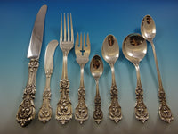 Francis I Old Reed and Barton Sterling Silver Flatware Set Service 8 Dinner