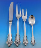 Grande Monarch by Camusso Sterling Silver Flatware Set Service 89 pc Dinner Peru