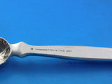 Lap Over Edge Acid Etched by Tiffany Sterling Ice Tong Shell Leaves Flowers 6"