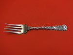 Dresden by Watrous Sterling Silver Beef Fork with Light Gold Wash 7"