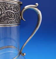 J. Grinsell & Sons English Victorian Sterling Claret Wine Decanter Pitcher #7523